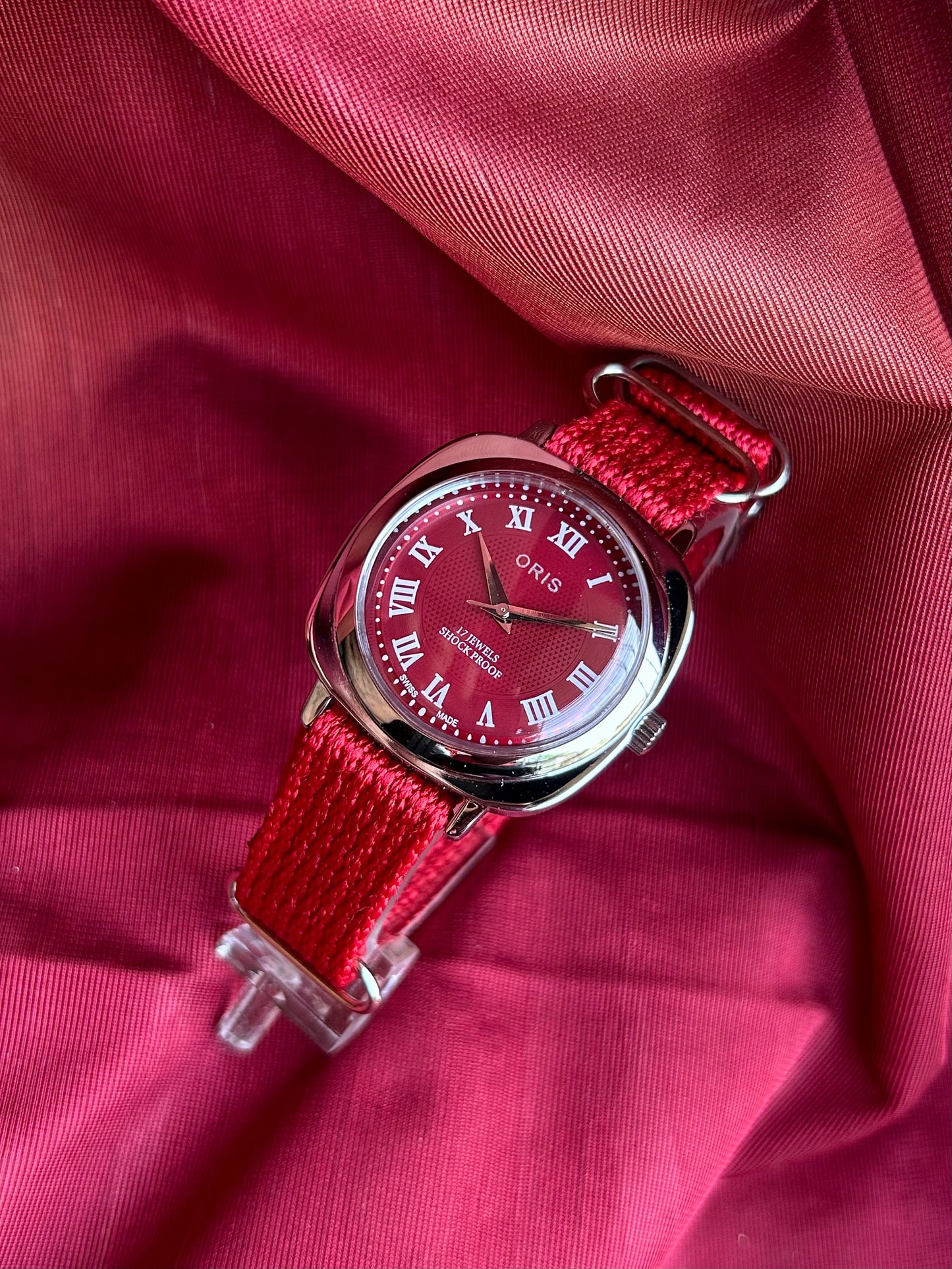 Panerai Oris - Red Numerical Sunburst