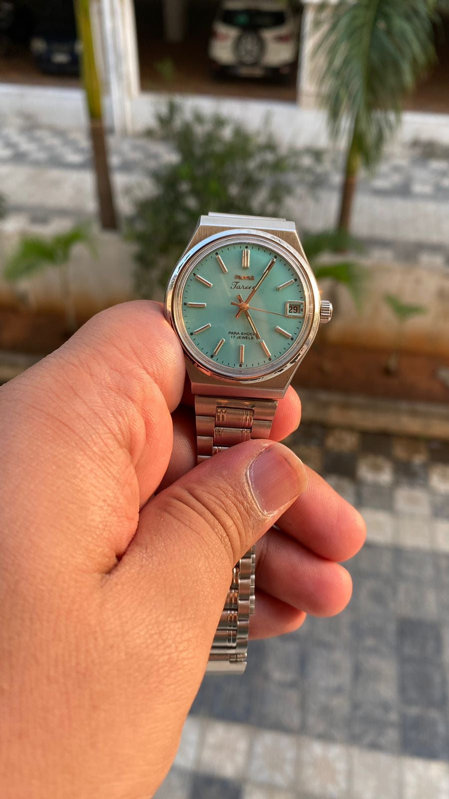 HMT Tareeq Tiffany Blue handwinding Mod