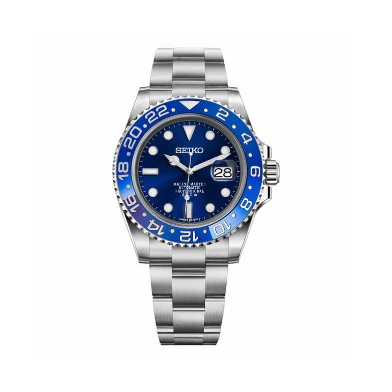 Seiko GMT Smurf Mod Watches