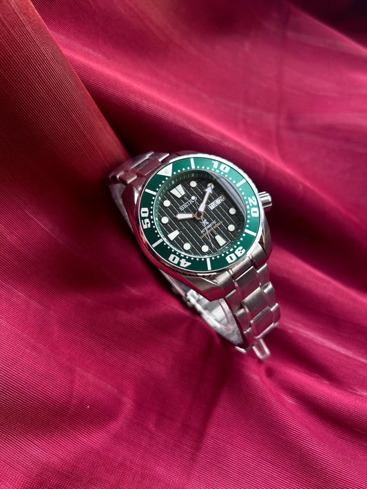 Seiko Sumo Scuba Diver Hulk Automatic Homage Mod