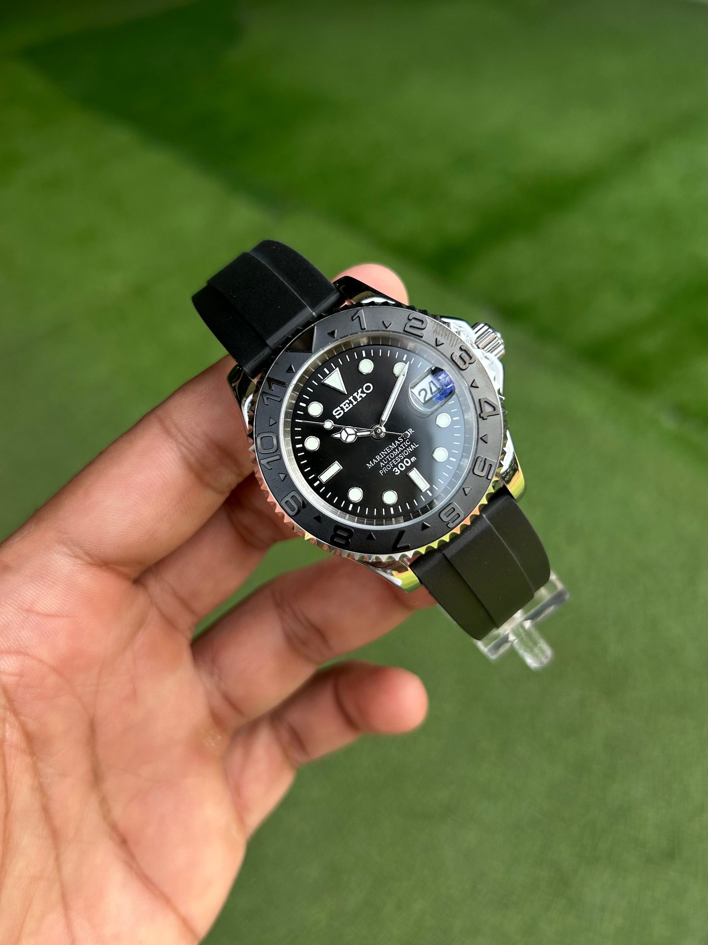 Seiko Yachmaster Dual Time Homage Automatic Mod