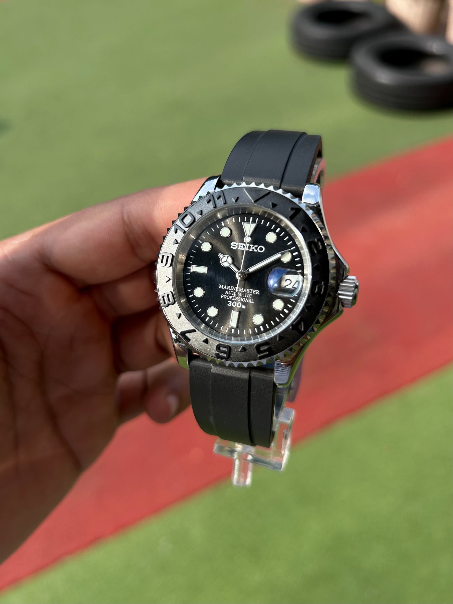 Seiko Yachmaster Dual Time Homage Automatic Mod