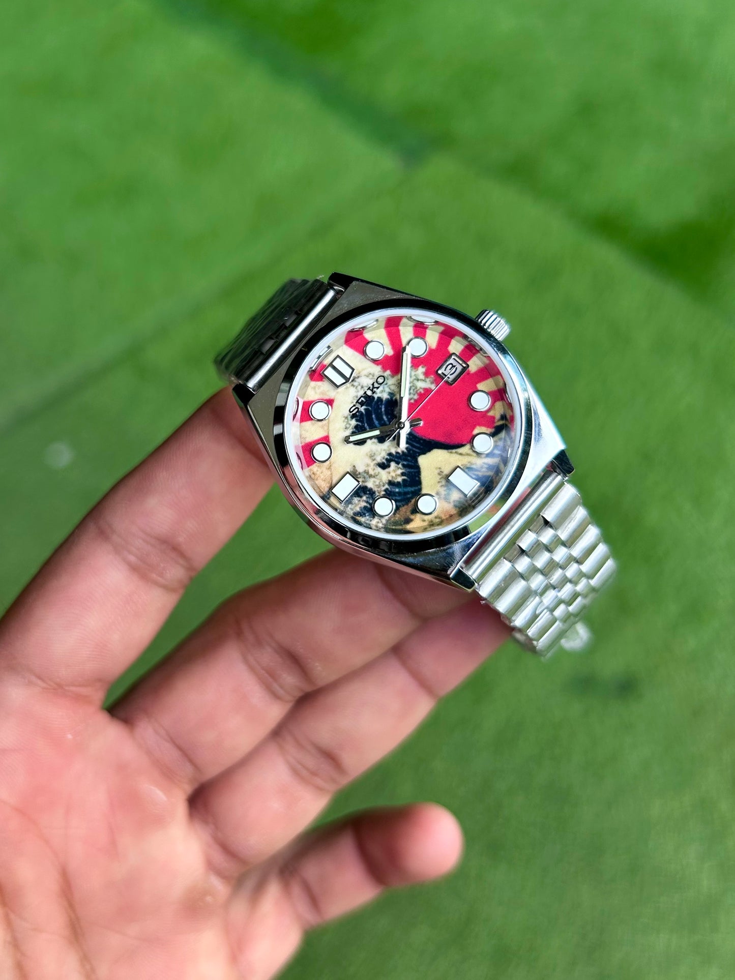 Seiko The Great Wave Off Kangawa Automatic Mod