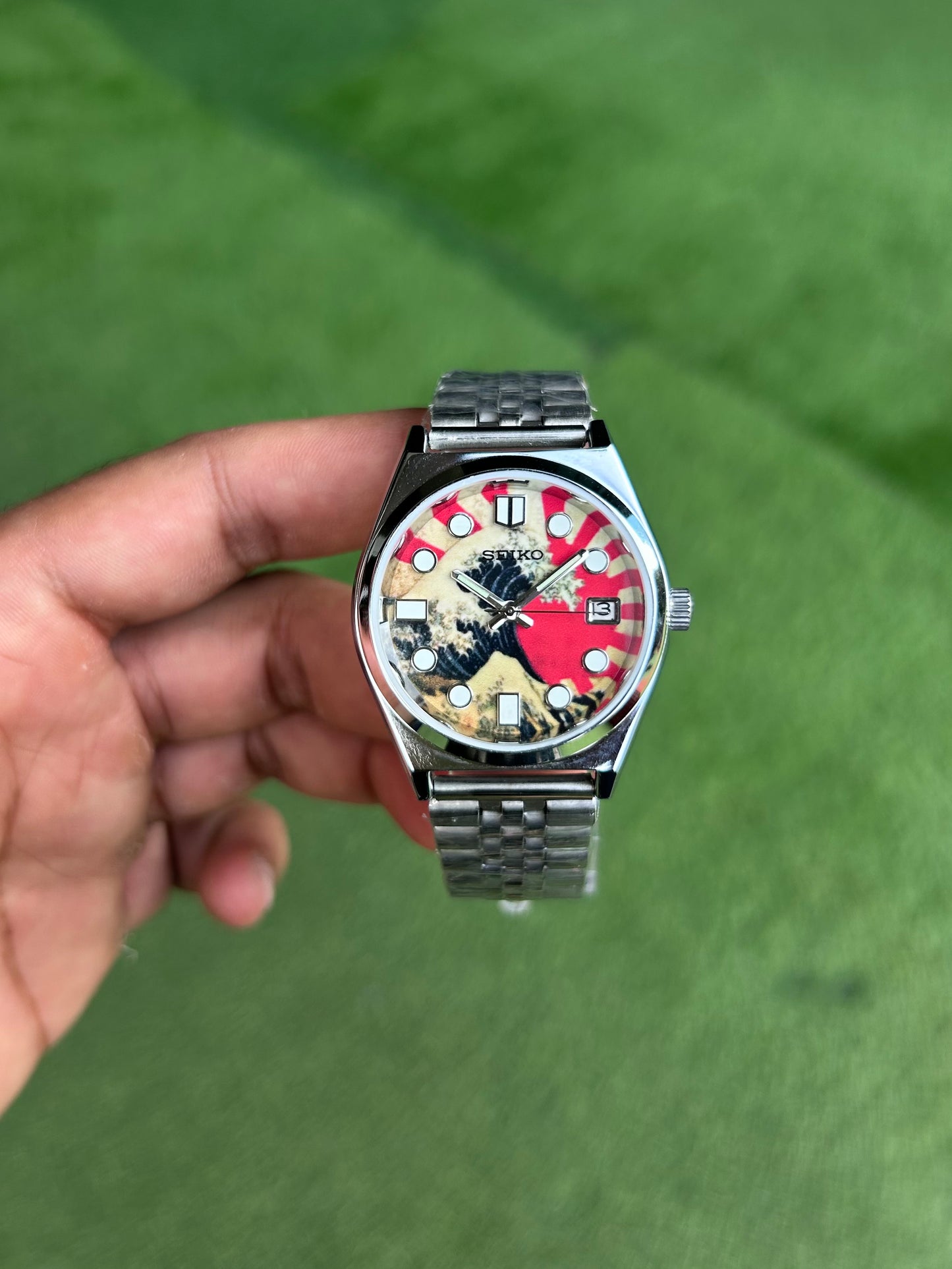 Seiko The Great Wave Off Kangawa Automatic Mod