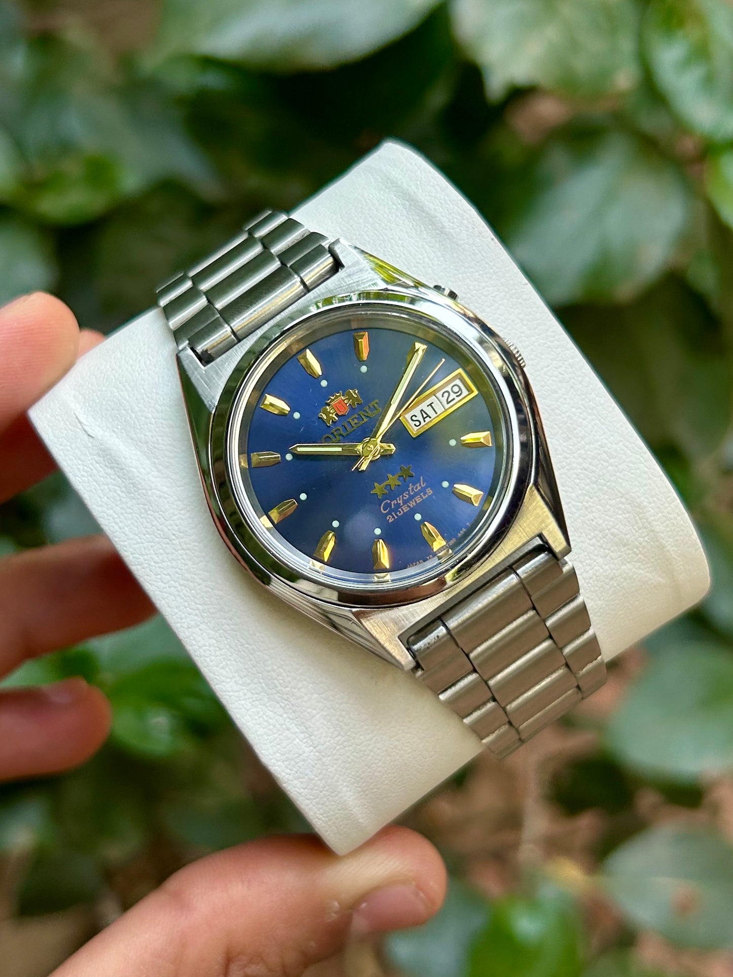 Super Rare Pre Owned Tristar Orient Automatic Round