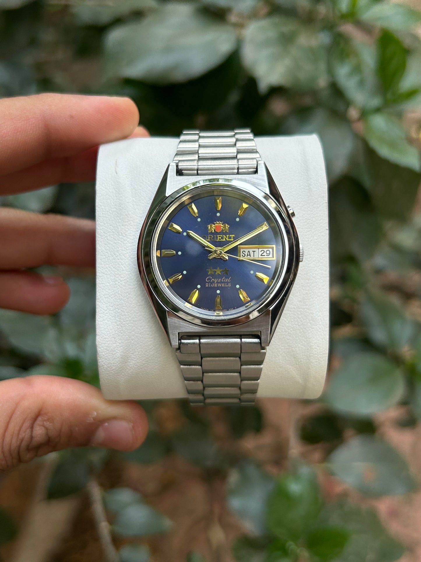 Super Rare Pre Owned Tristar Orient Automatic Round