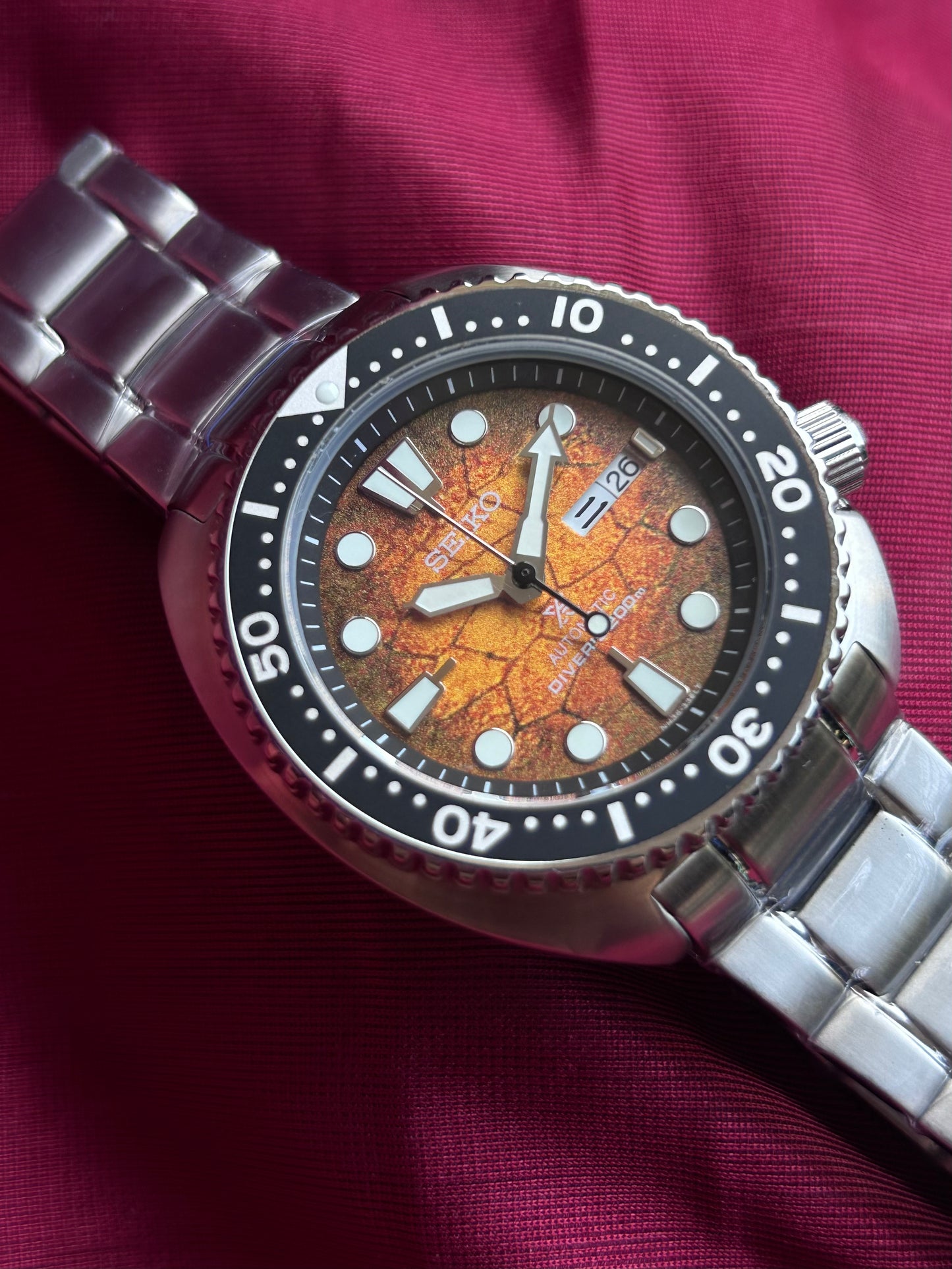 Seiko Turtle Divers Special Edition Homage Mod