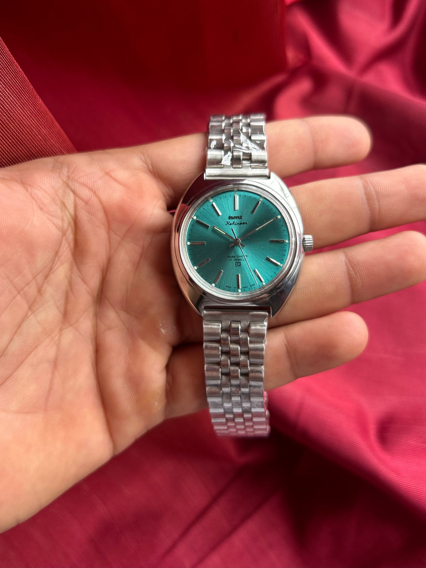 HMT Kohinoor Tiffany Blue Sunburst