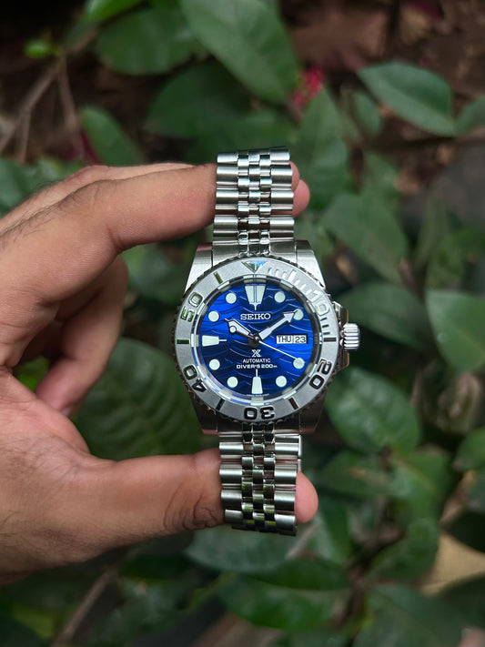 Seiko Save the Ocean Yachtmaster Automatic Homage Mod Watch