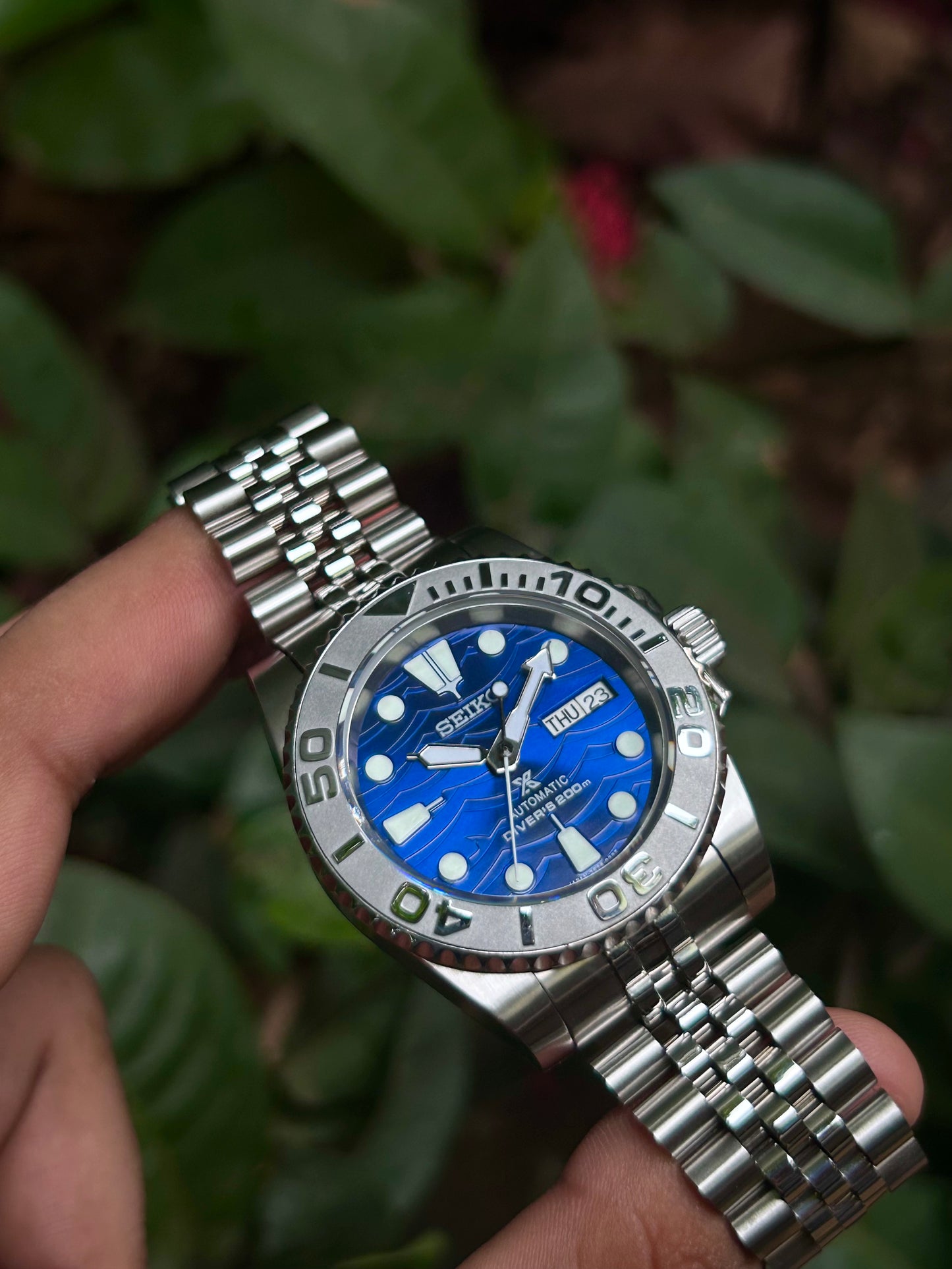 Seiko Save the Ocean Yachtmaster Automatic Homage Mod Watch