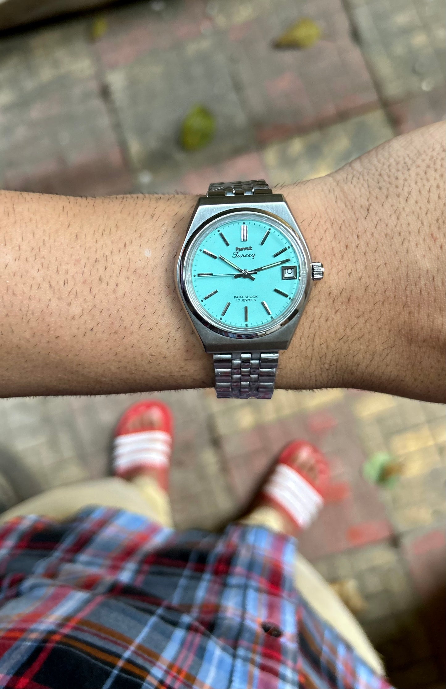 HMT Tareeq Tiffany Blue handwinding Mod