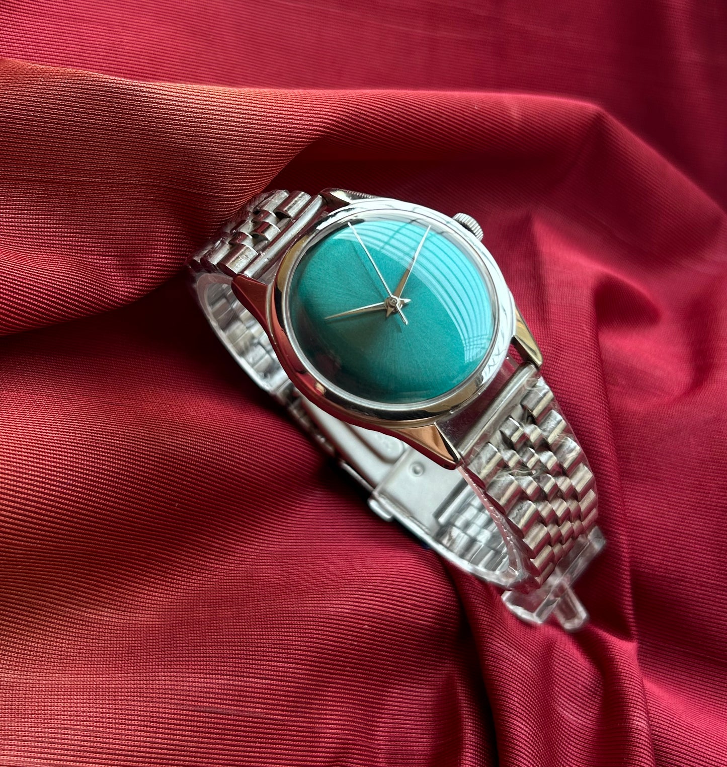 HMT Tiffany Blue Janata unisex hand-winding