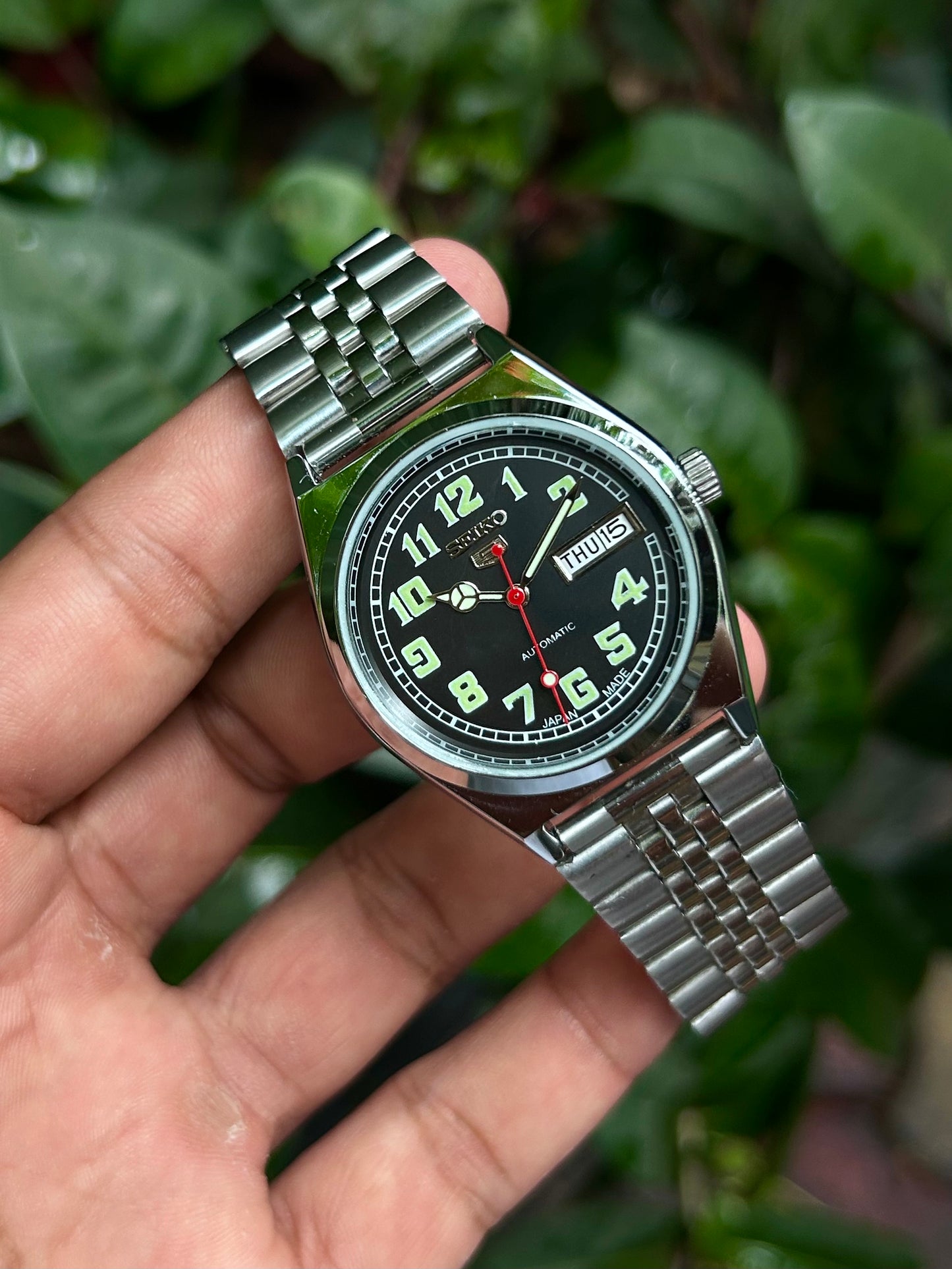 Seiko 5 Automatic Homage Mod Watch