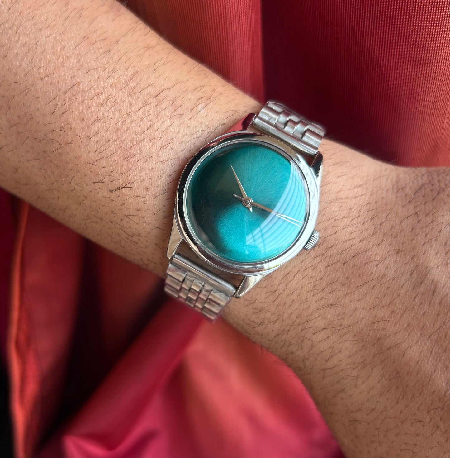 HMT Tiffany Blue Janata unisex hand-winding