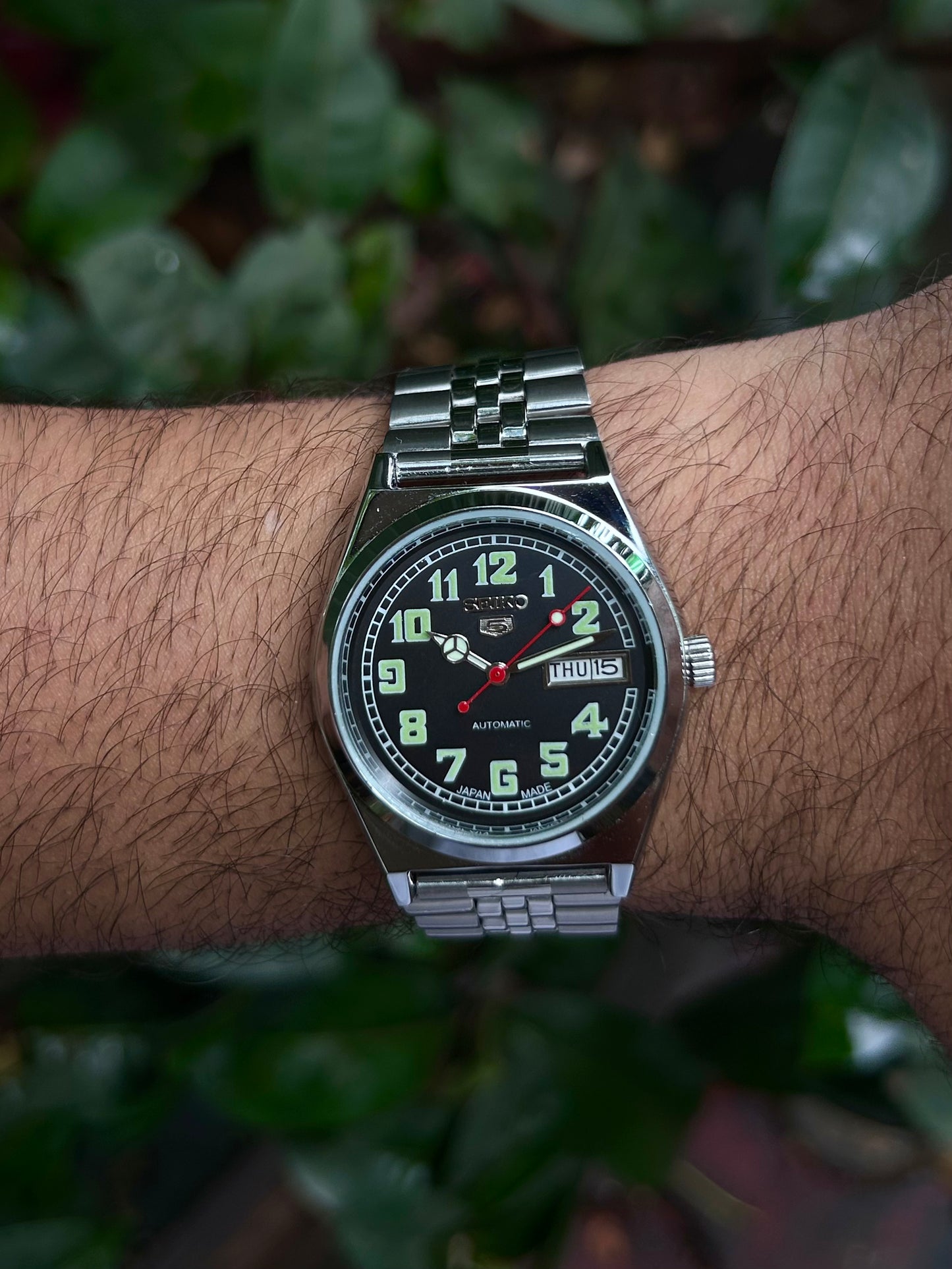 Seiko 5 Automatic Homage Mod Watch