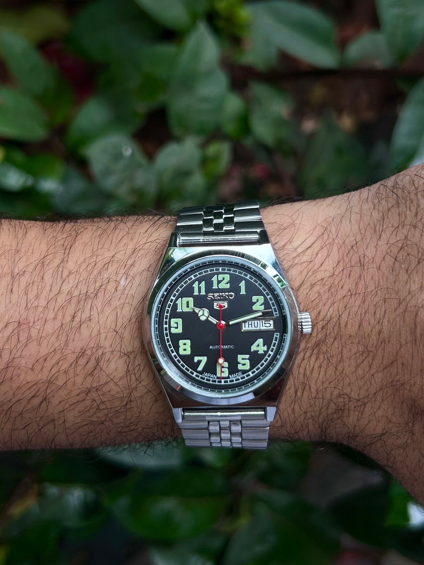 Seiko 5 Automatic Homage Mod Watch