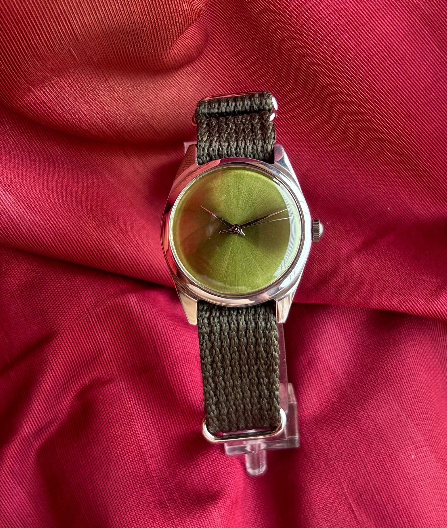 HMT Light Green Janata unisex hand-winding