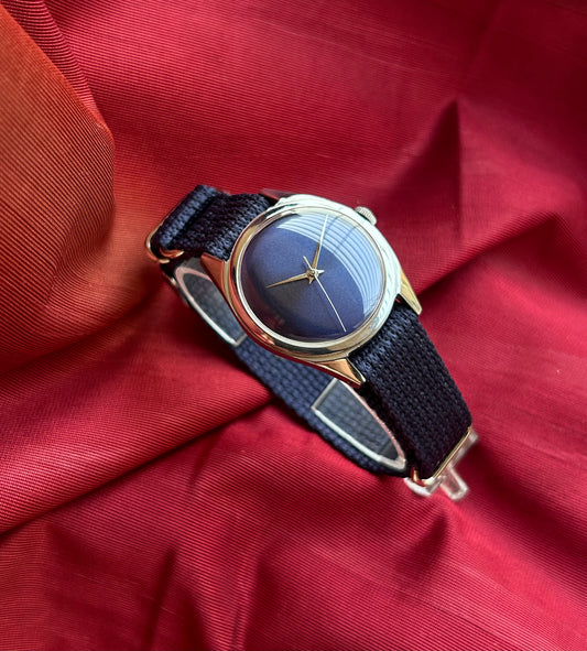 HMT Navy Blue Janata unisex hand-winding