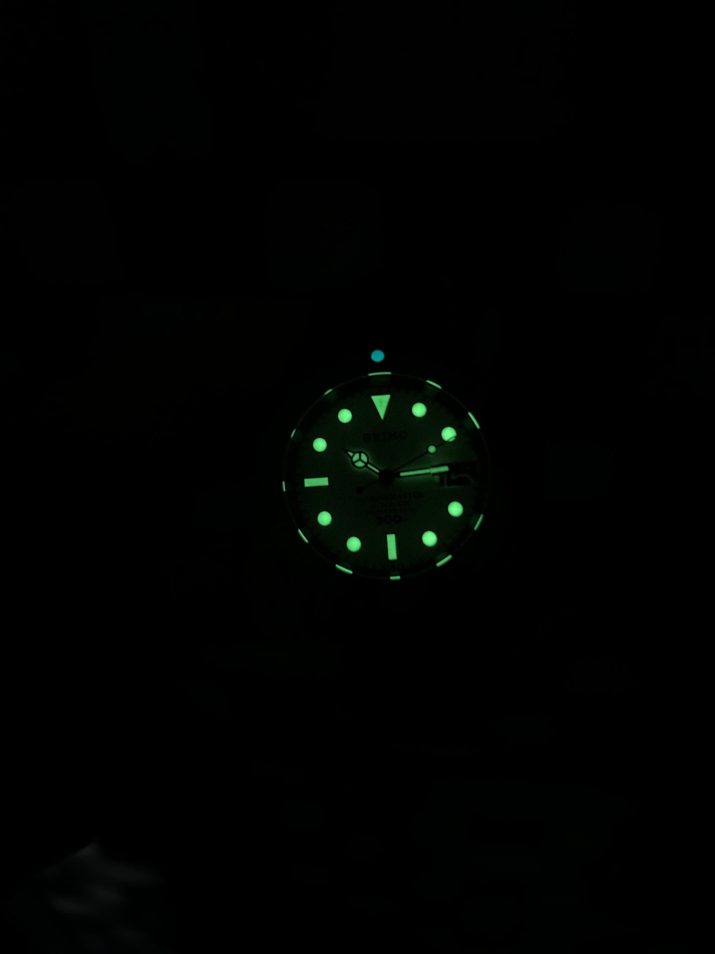 Seiko Black Submarine Automatic Homage Mod Watch