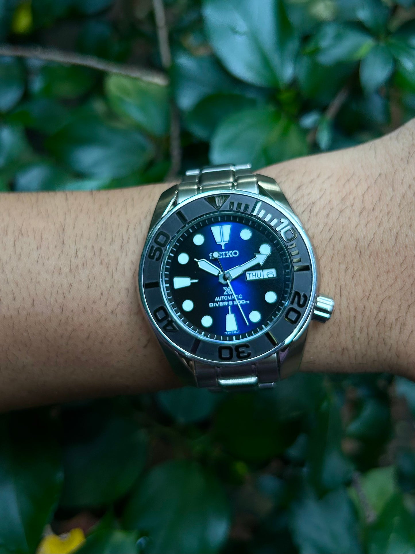 Seiko Sumo Scuba Yacht Master Divers Automatic Homage Mod Watch