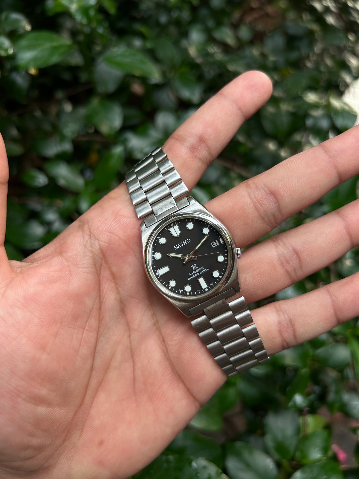 Pre-Owned Seiko Mod - Black Divers