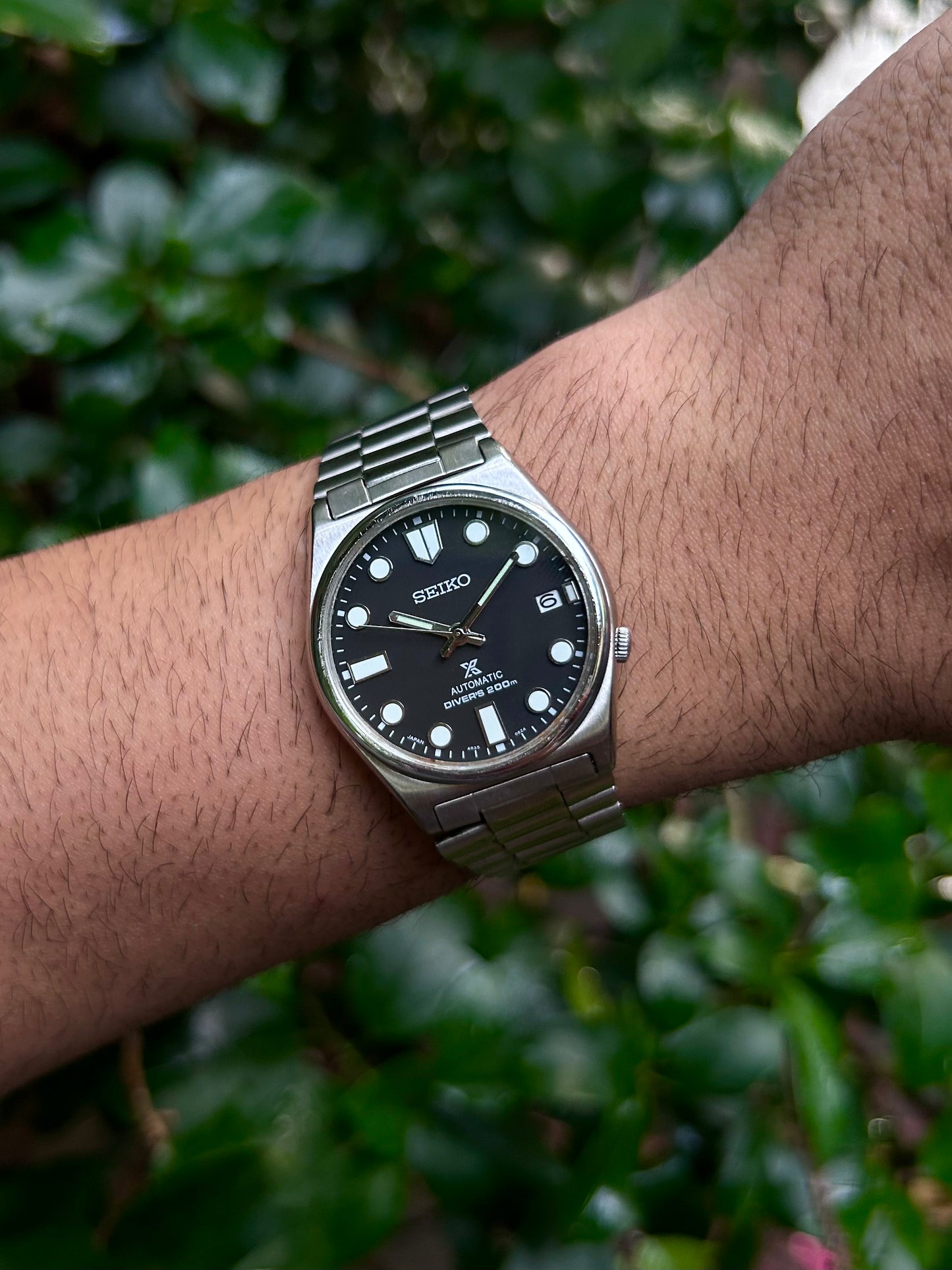 Pre-Owned Seiko Mod - Black Divers