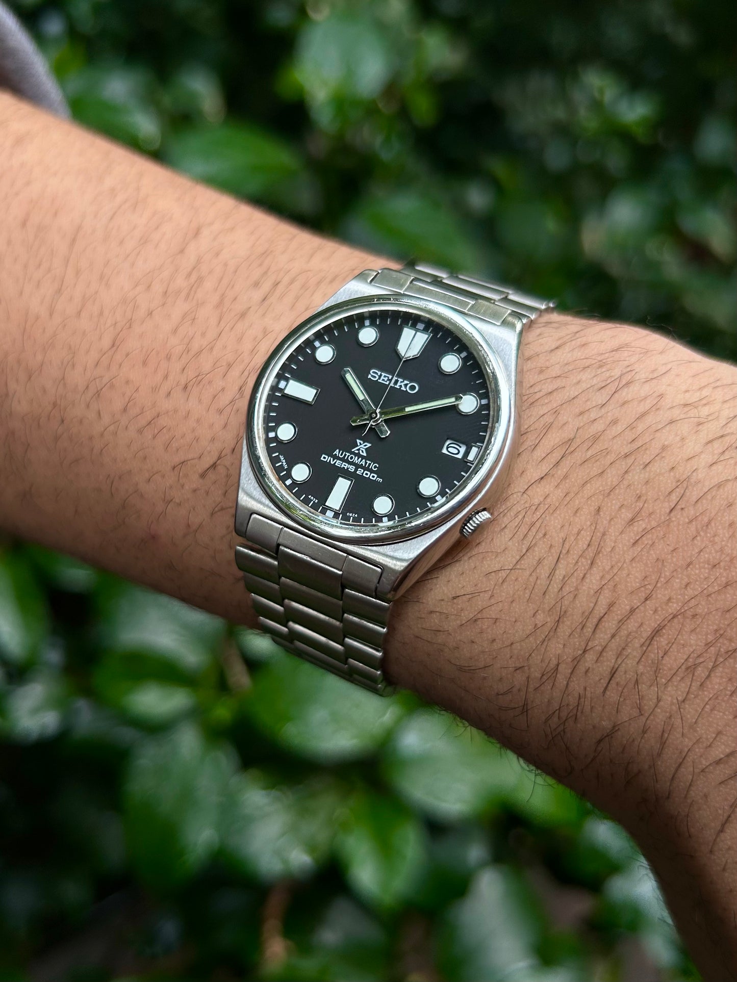 Pre-Owned Seiko Mod - Black Divers