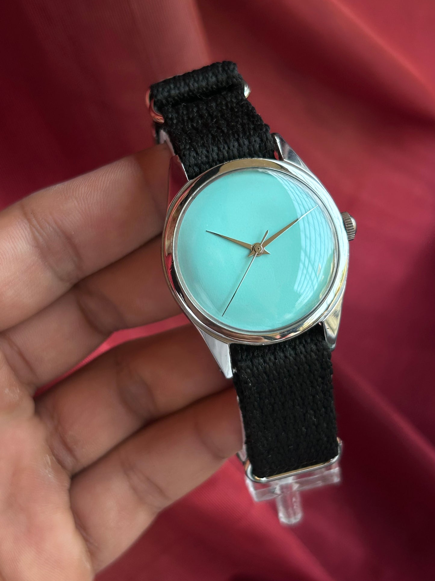 HMT Tiffany Blue Janata unisex hand-winding