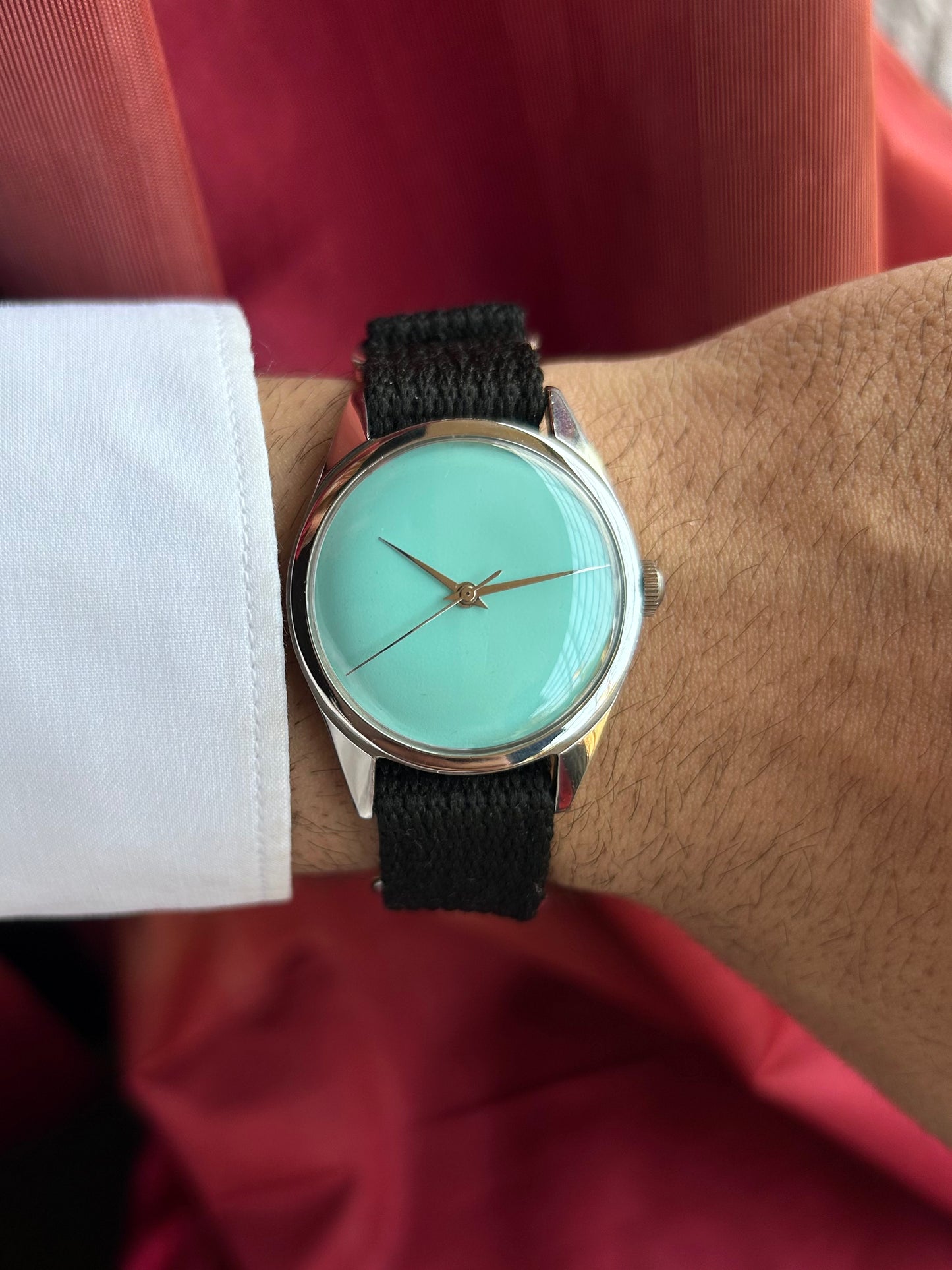 HMT Tiffany Blue Janata unisex hand-winding