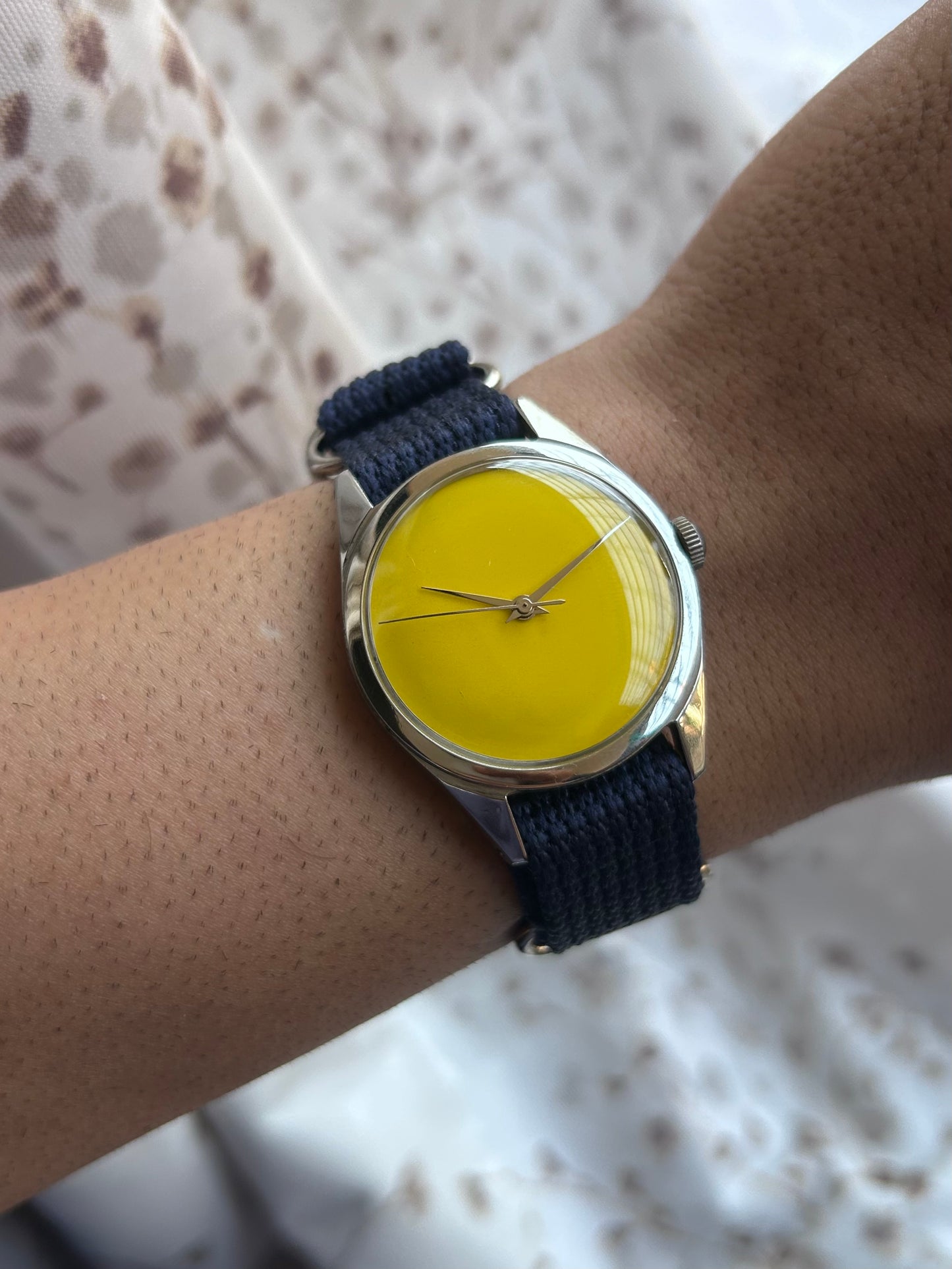 HMT Yellow Janata unisex hand-winding