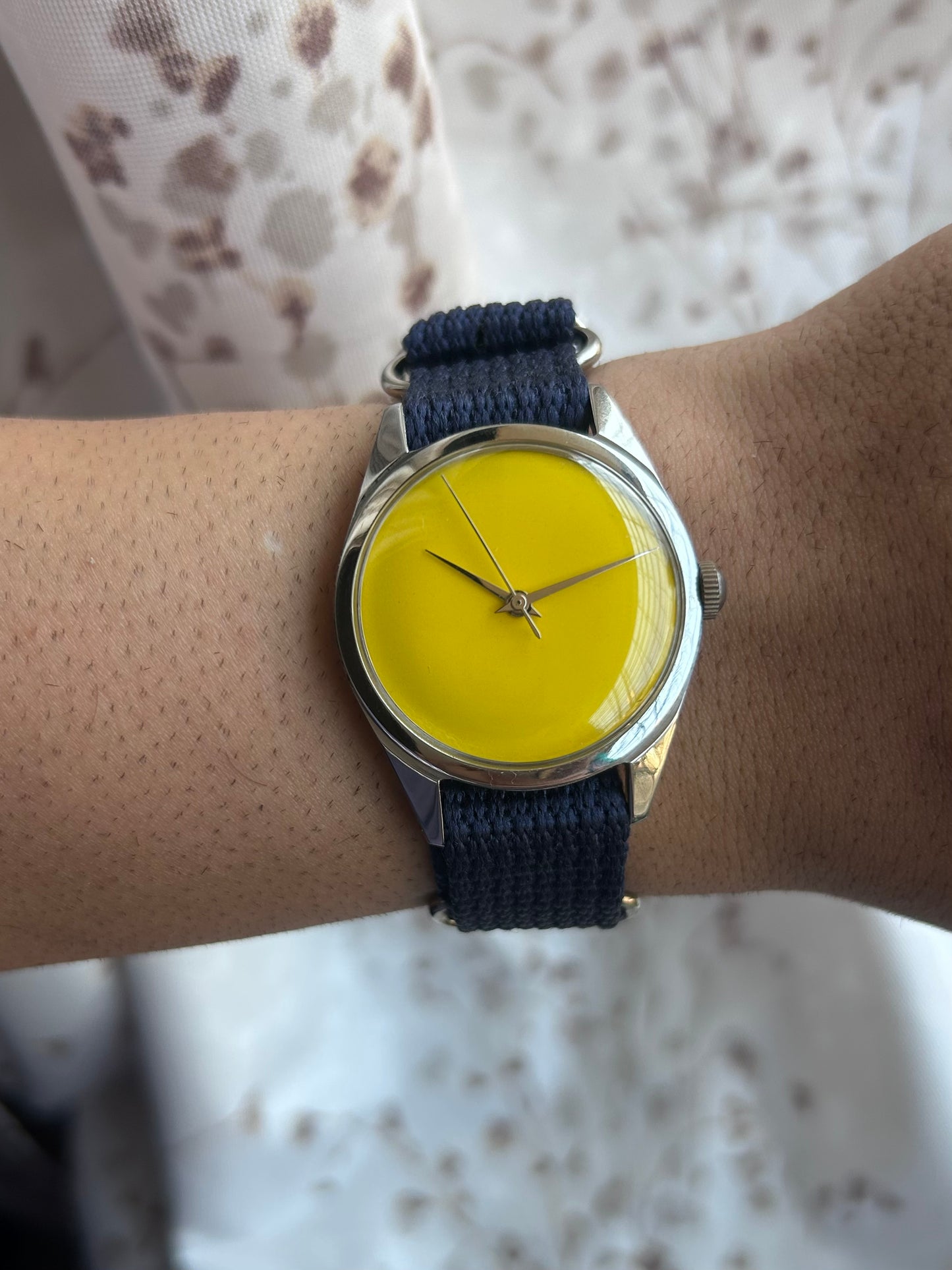 HMT Yellow Janata unisex hand-winding