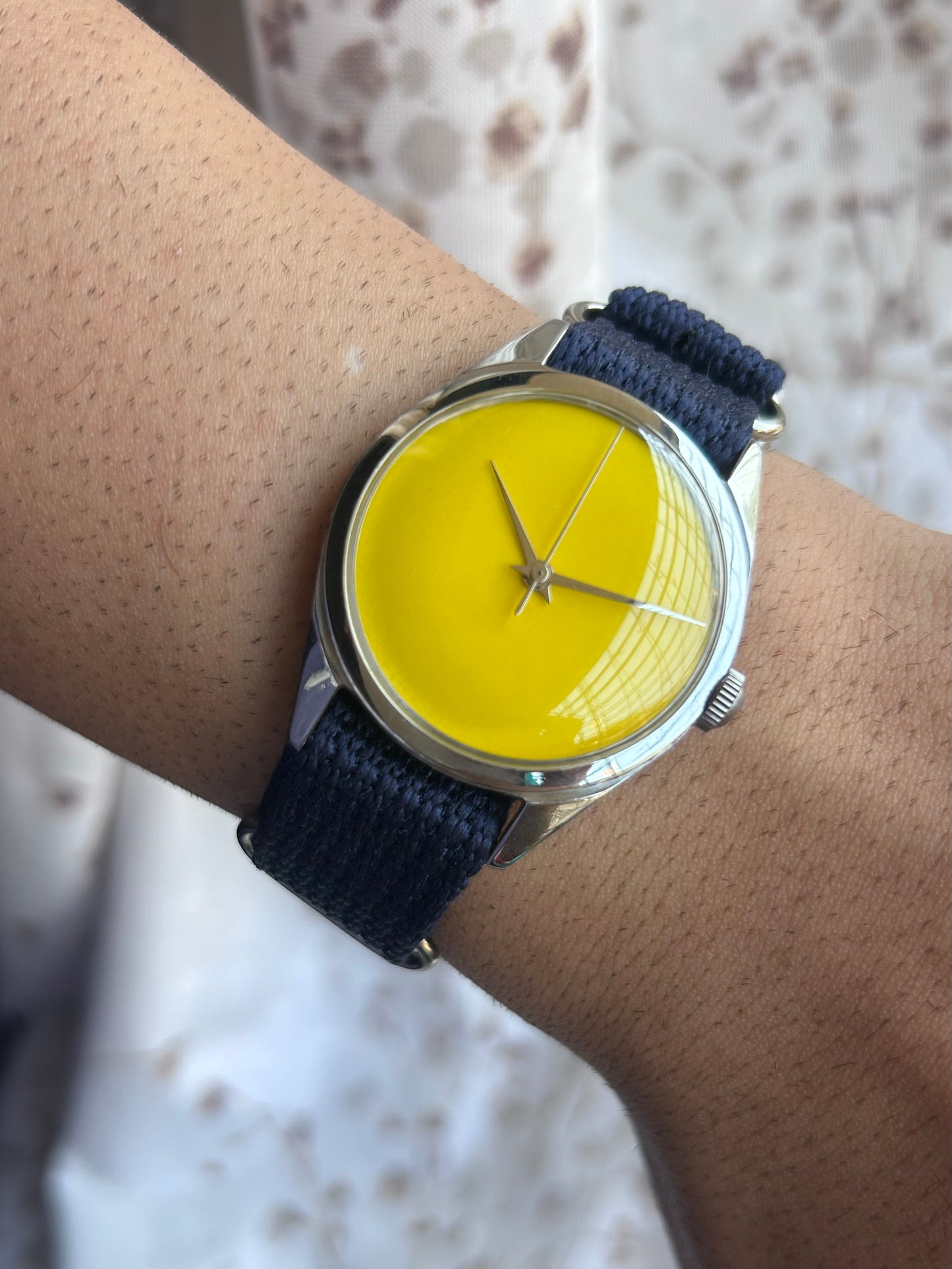 HMT Yellow Janata unisex hand-winding