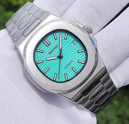 Seiko Nautilus Tiffany Blue Homage Automatic Version