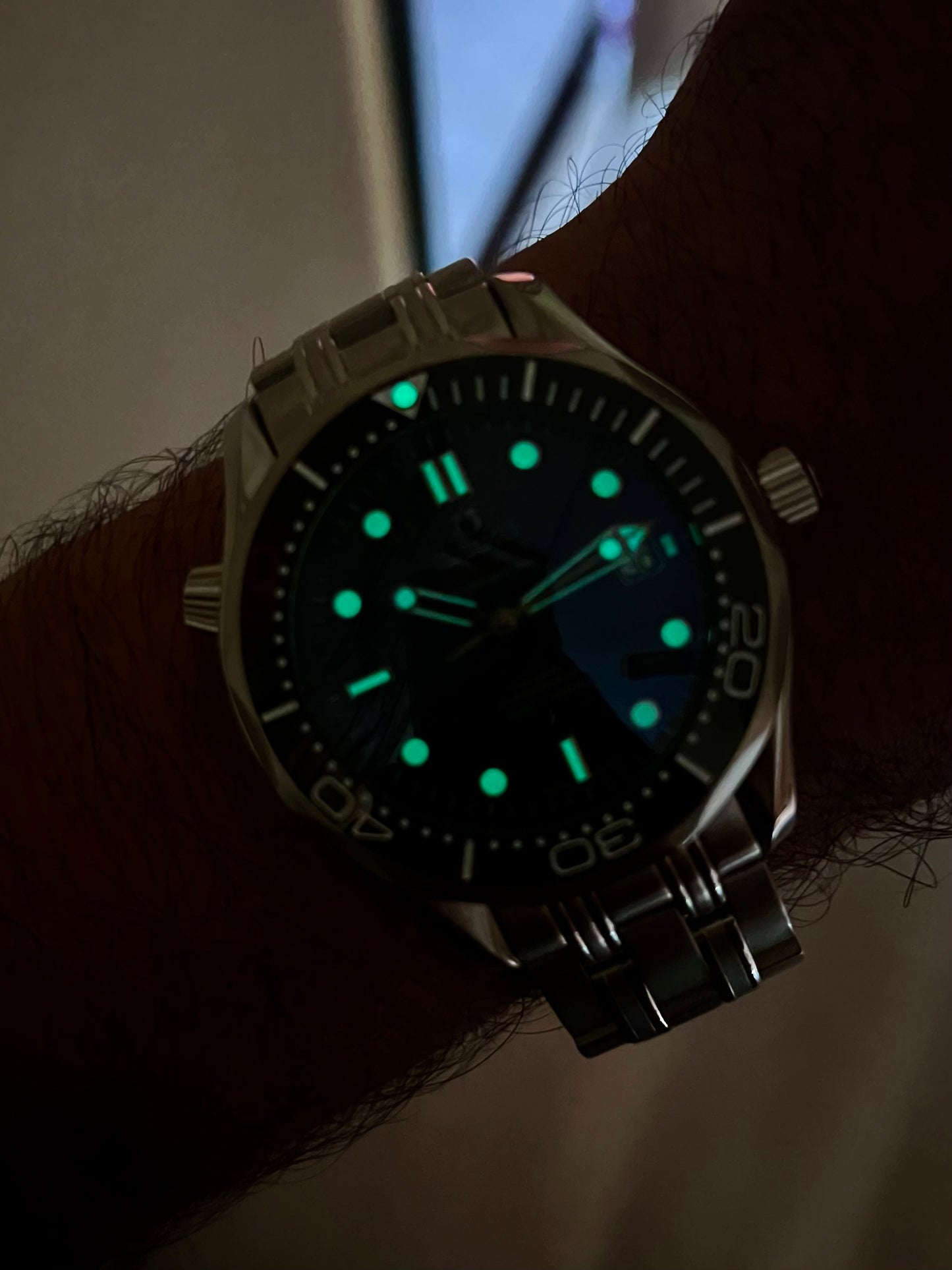 Seiko Blue Seamaster Divers Automatic Homage Mod