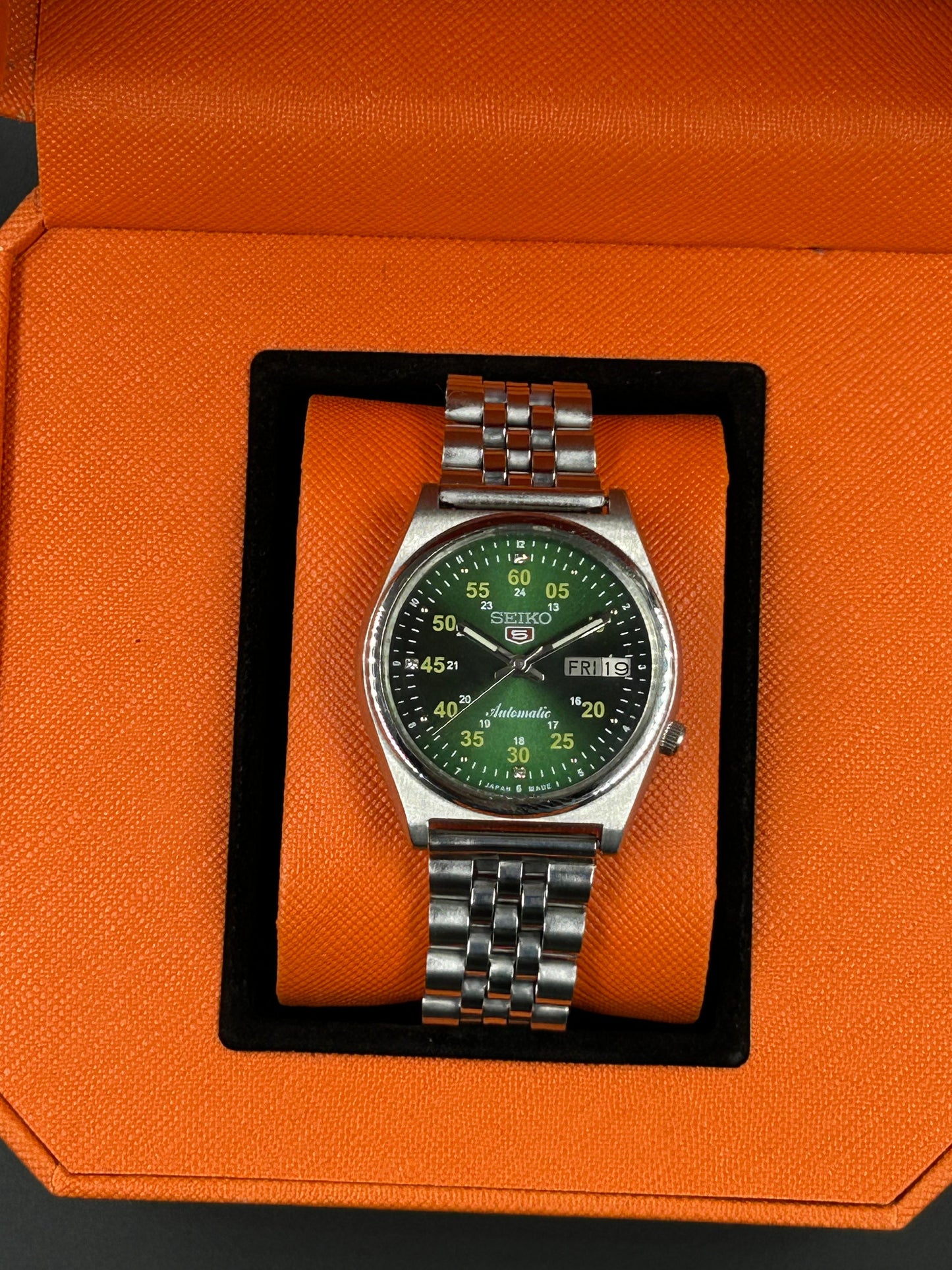 Pre-Owned Seiko 5 Sports Automatic Green