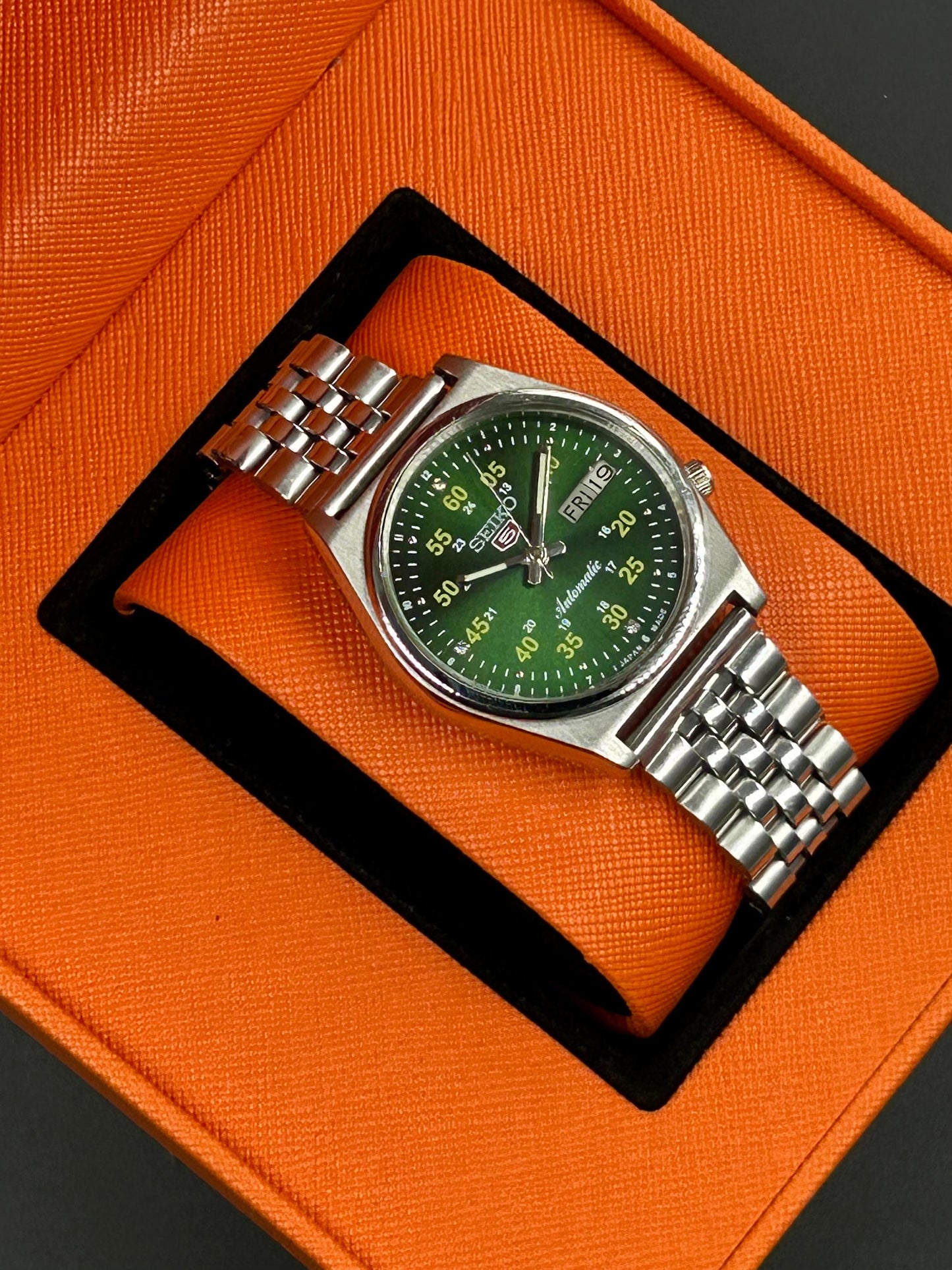 Pre-Owned Seiko 5 Sports Automatic Green