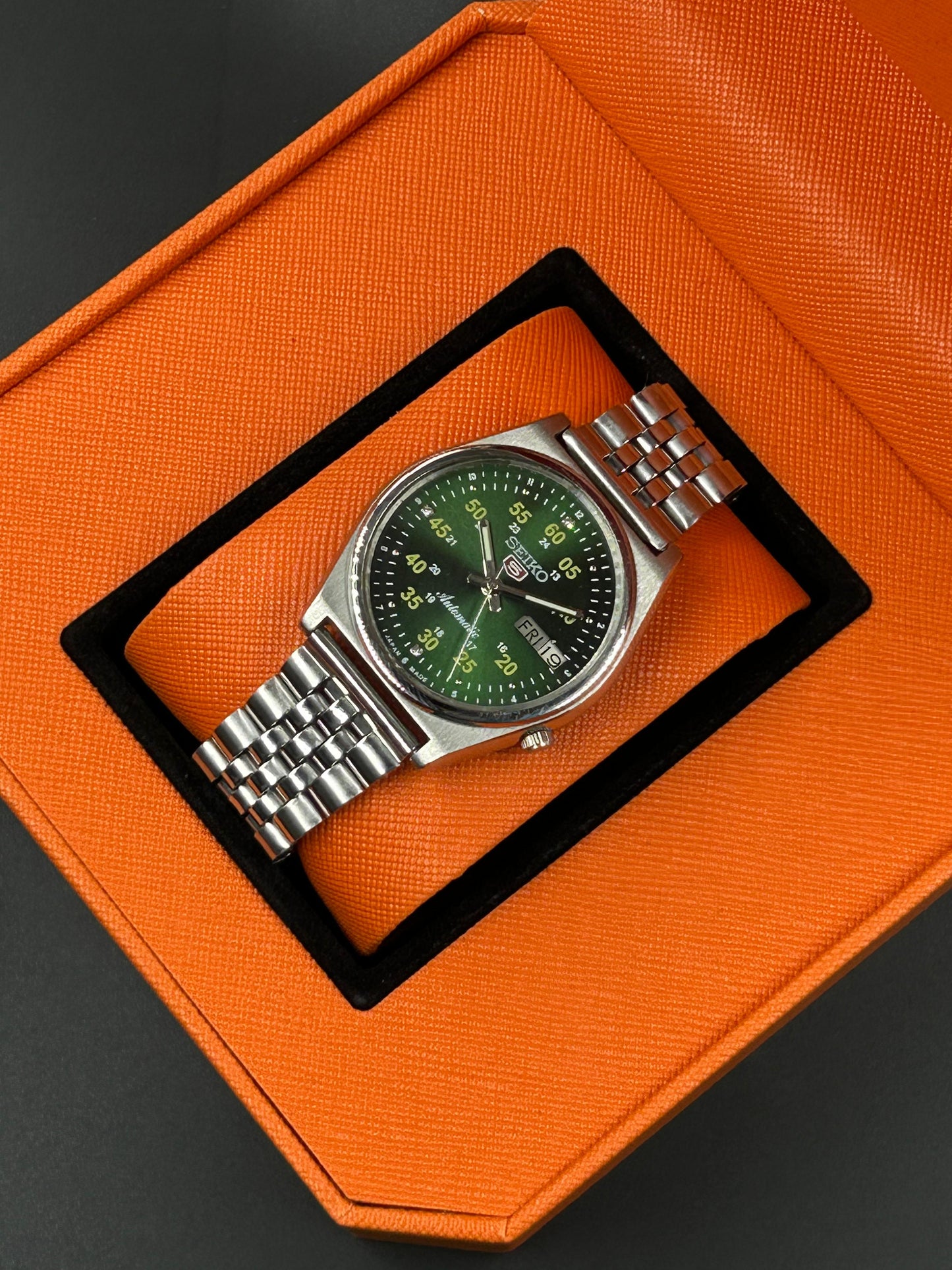 Pre-Owned Seiko 5 Sports Automatic Green