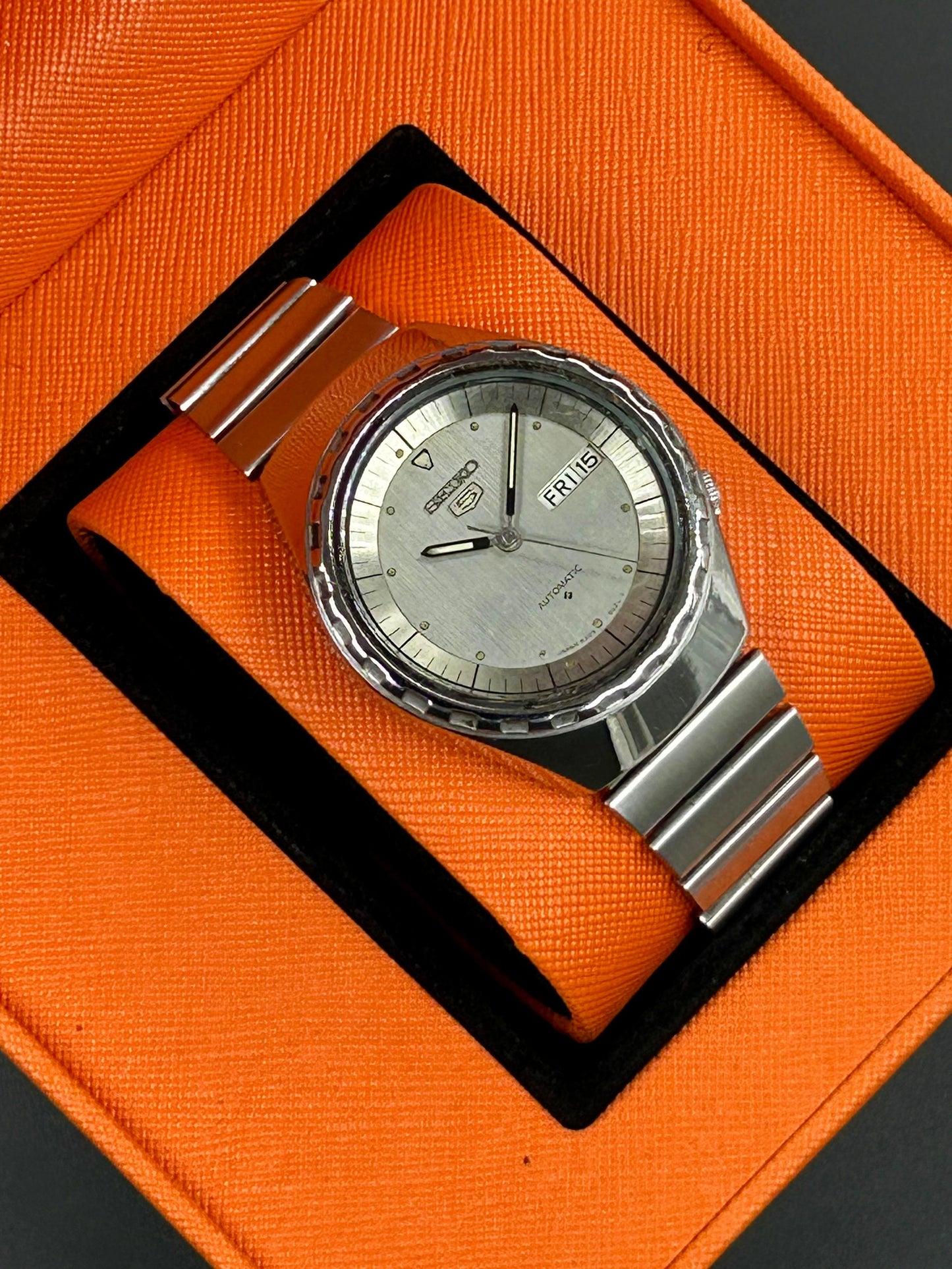 Pre-Owned Seiko 5 Sports Automatic – Complete & Original, Neat Condition