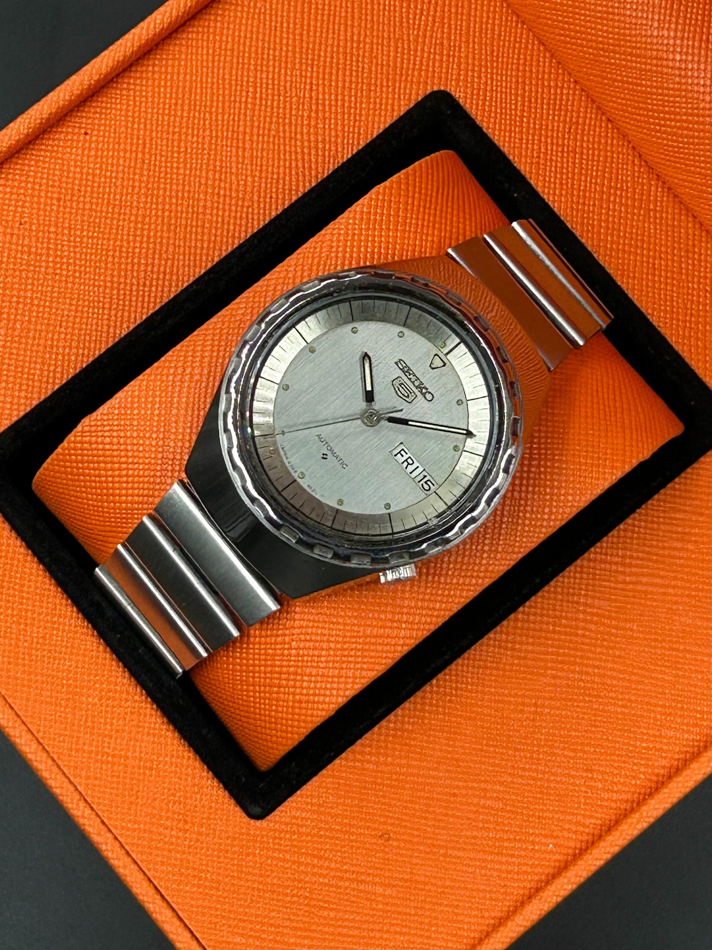 Pre-Owned Seiko 5 Sports Automatic – Complete & Original, Neat Condition