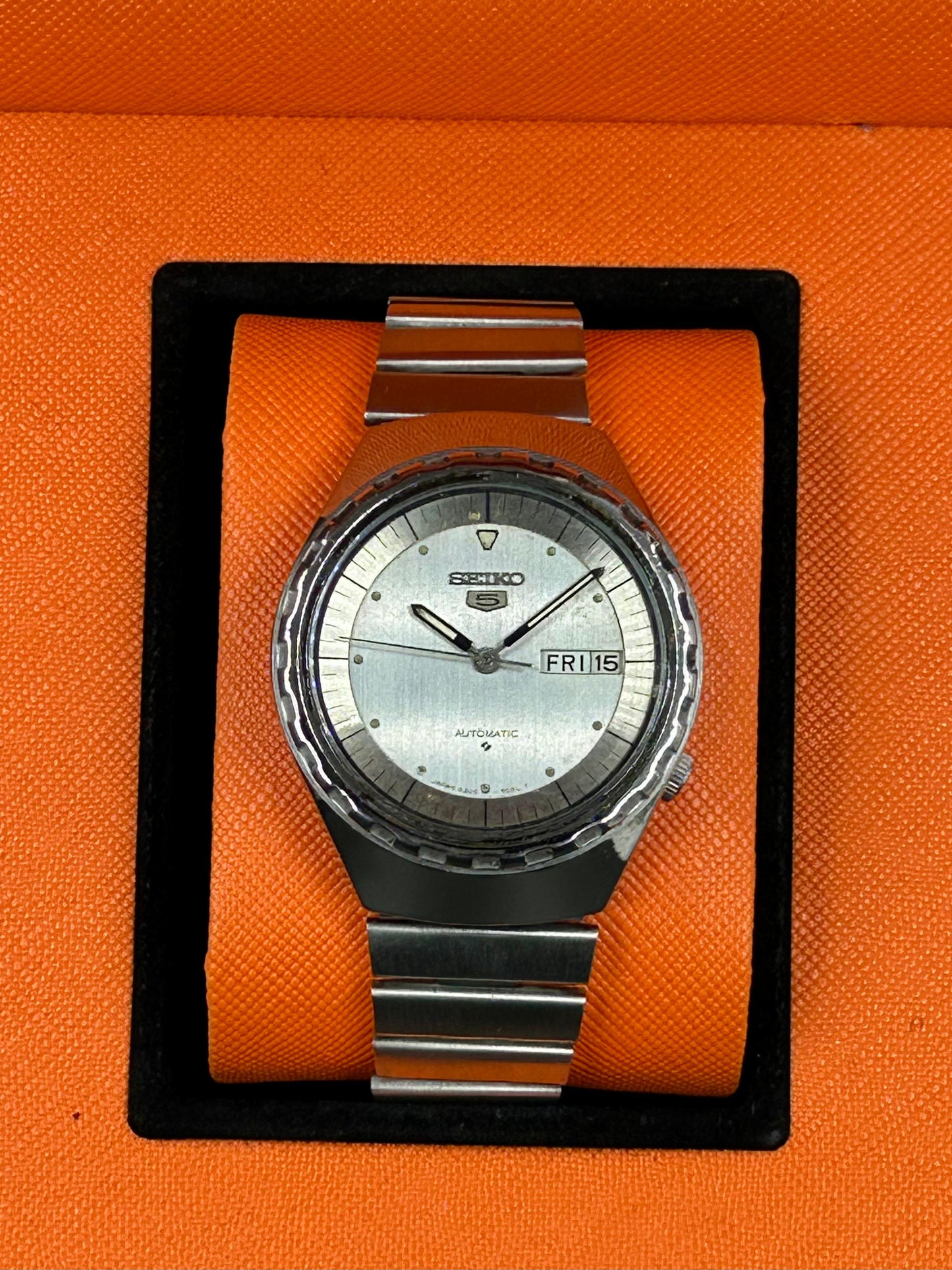 Pre-Owned Seiko 5 Sports Automatic – Complete & Original, Neat Condition