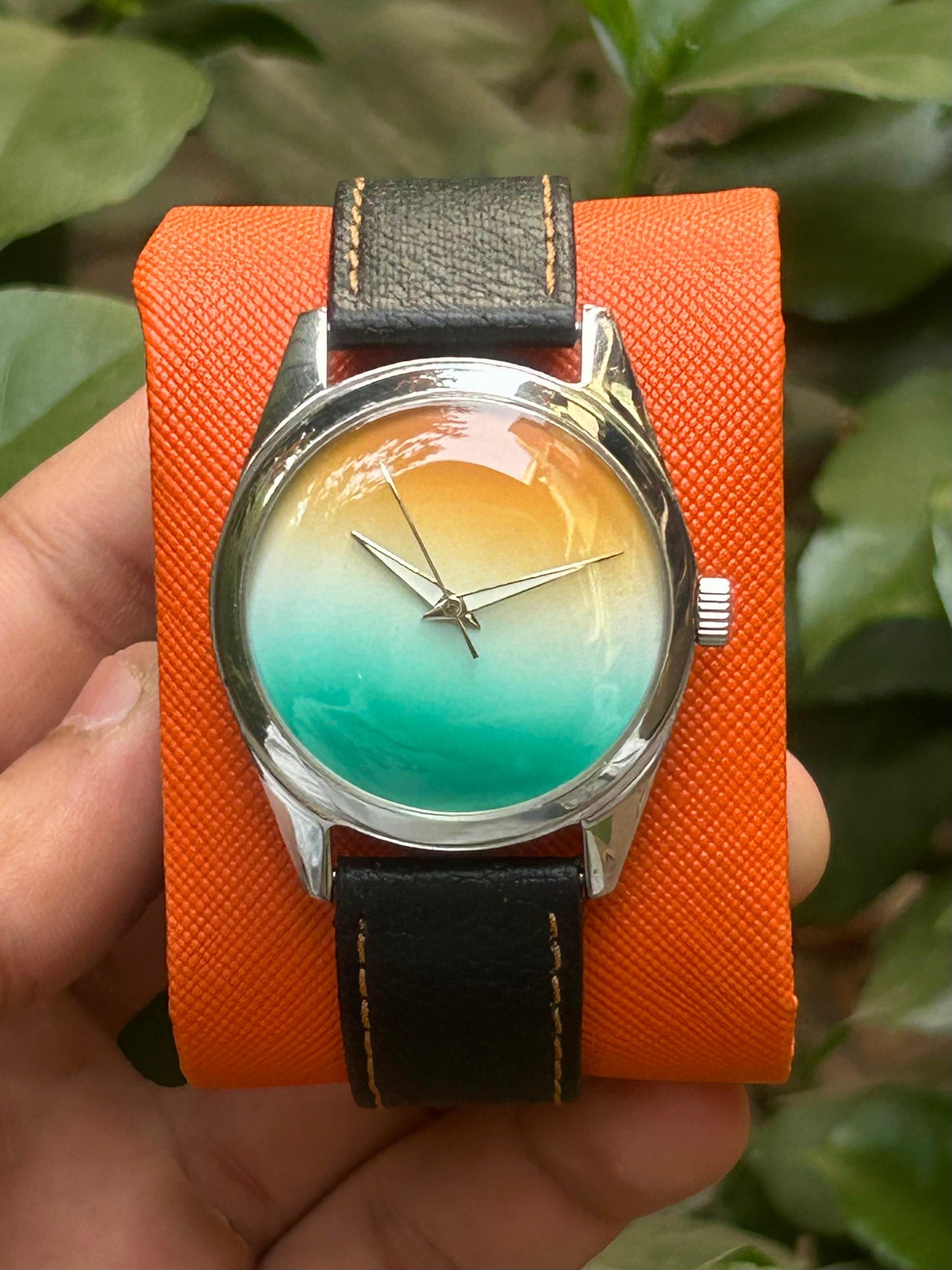 Pre-Owned HMT Tiranga Special Edition Handwinding Mod Unisex Watch