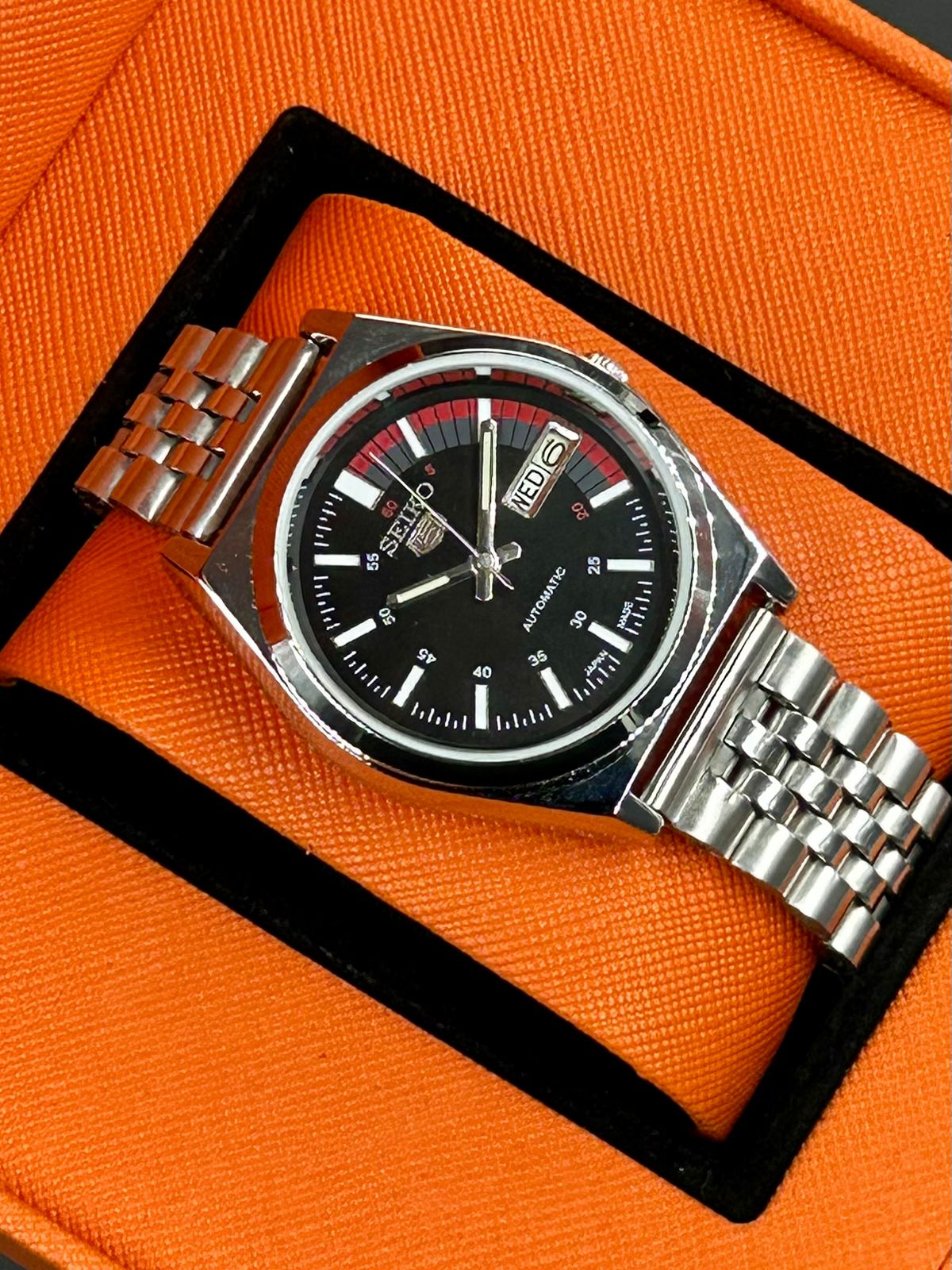 Seiko 5 Railway Time Day & Date Version Automatic Watch 2