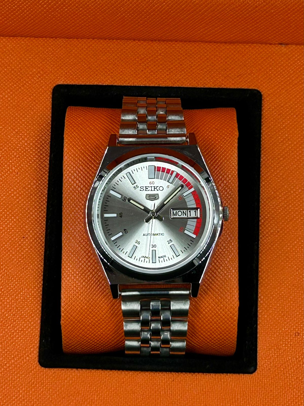 Seiko 5 Railway Time Day & Date Version Automatic Watch 3