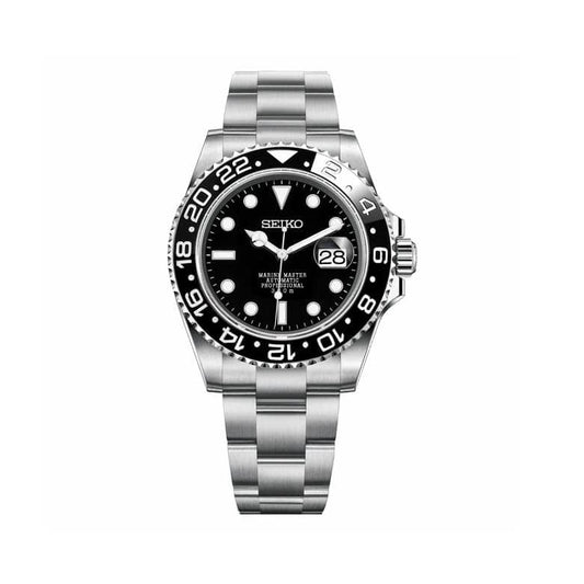 Seiko GMT Master Submariner Hoamge Mod Watch