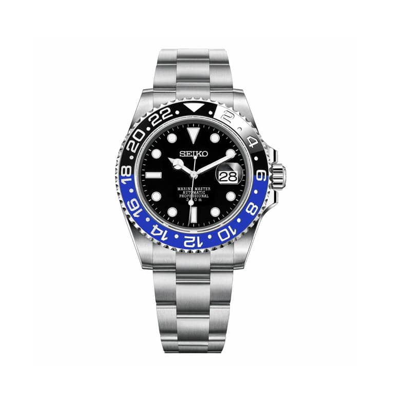 Seiko Batman Automatic Homage Mod Watch